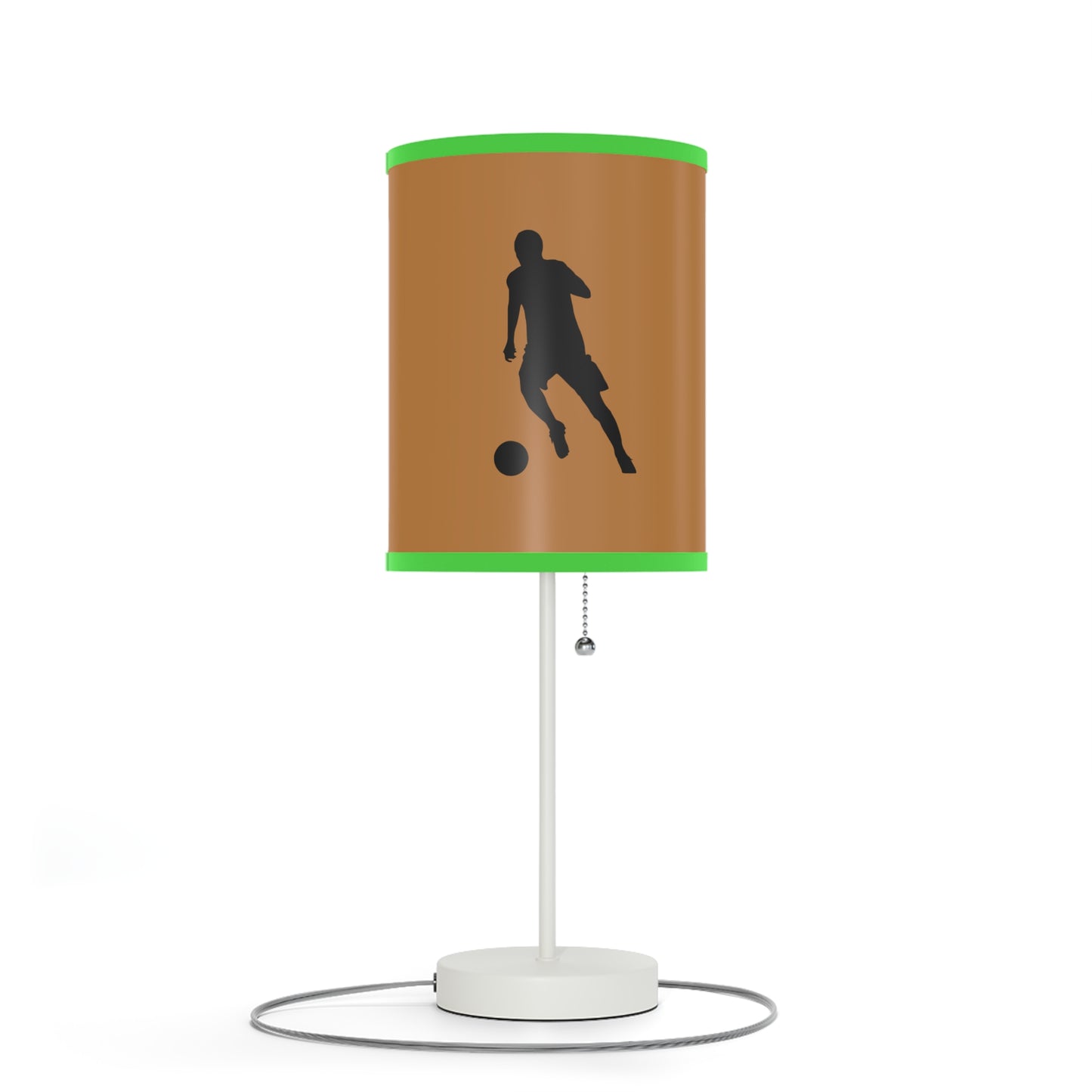 Lamp on a Stand, US|CA plug: Soccer Lite Brown