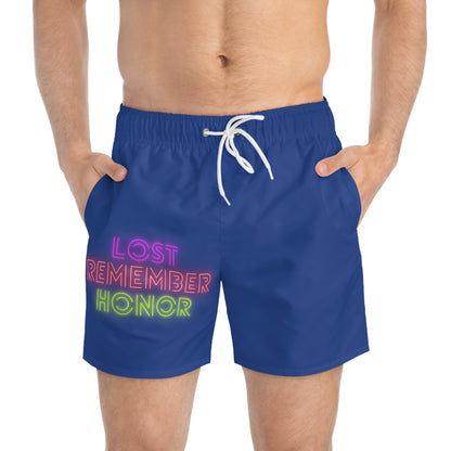 Swim Trunks: Lost Remember Honor Dark Blue