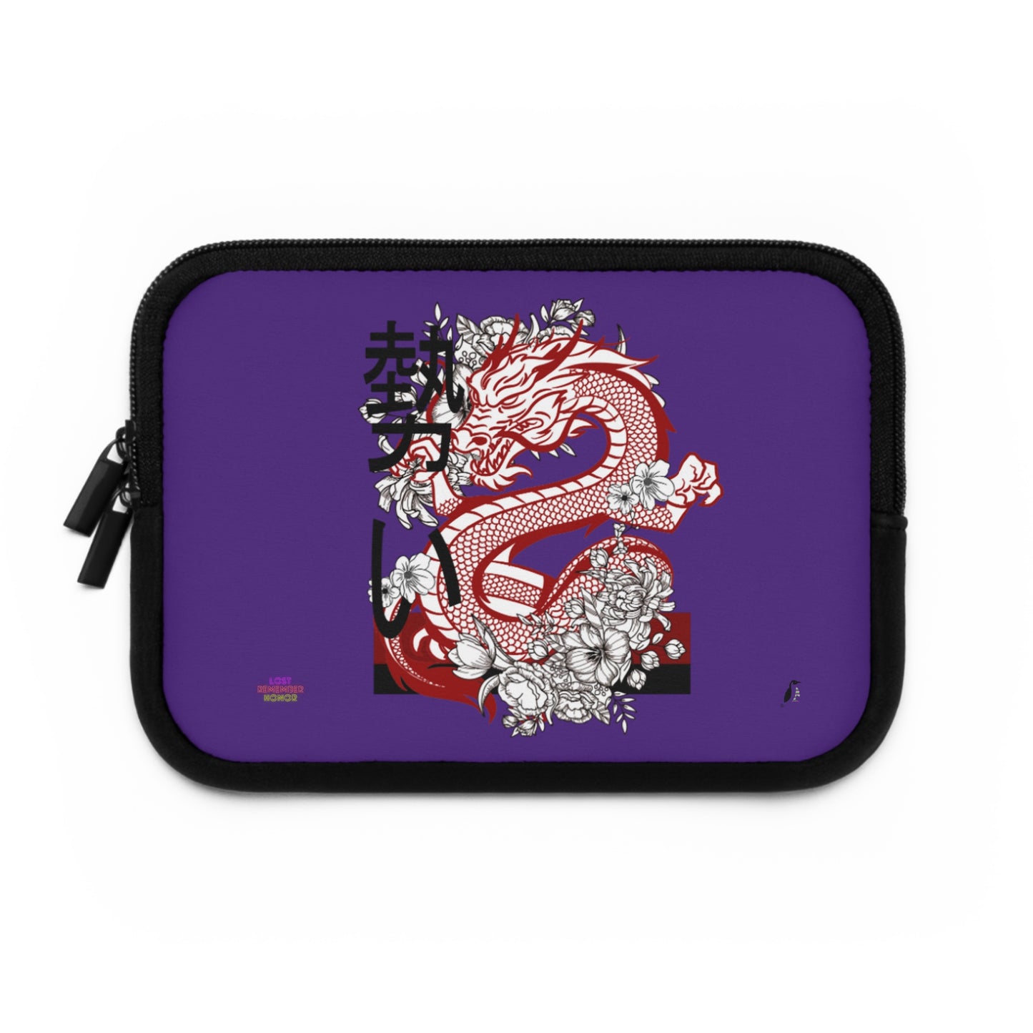 Laptop Sleeve: Dragons Purple