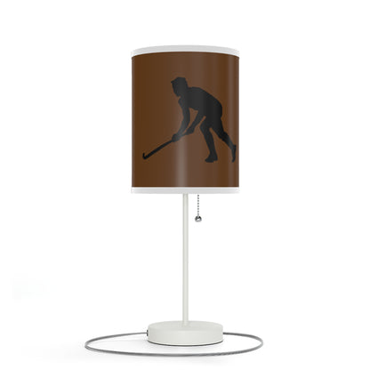 Lamp on a Stand, US|CA plug: Hockey Brown