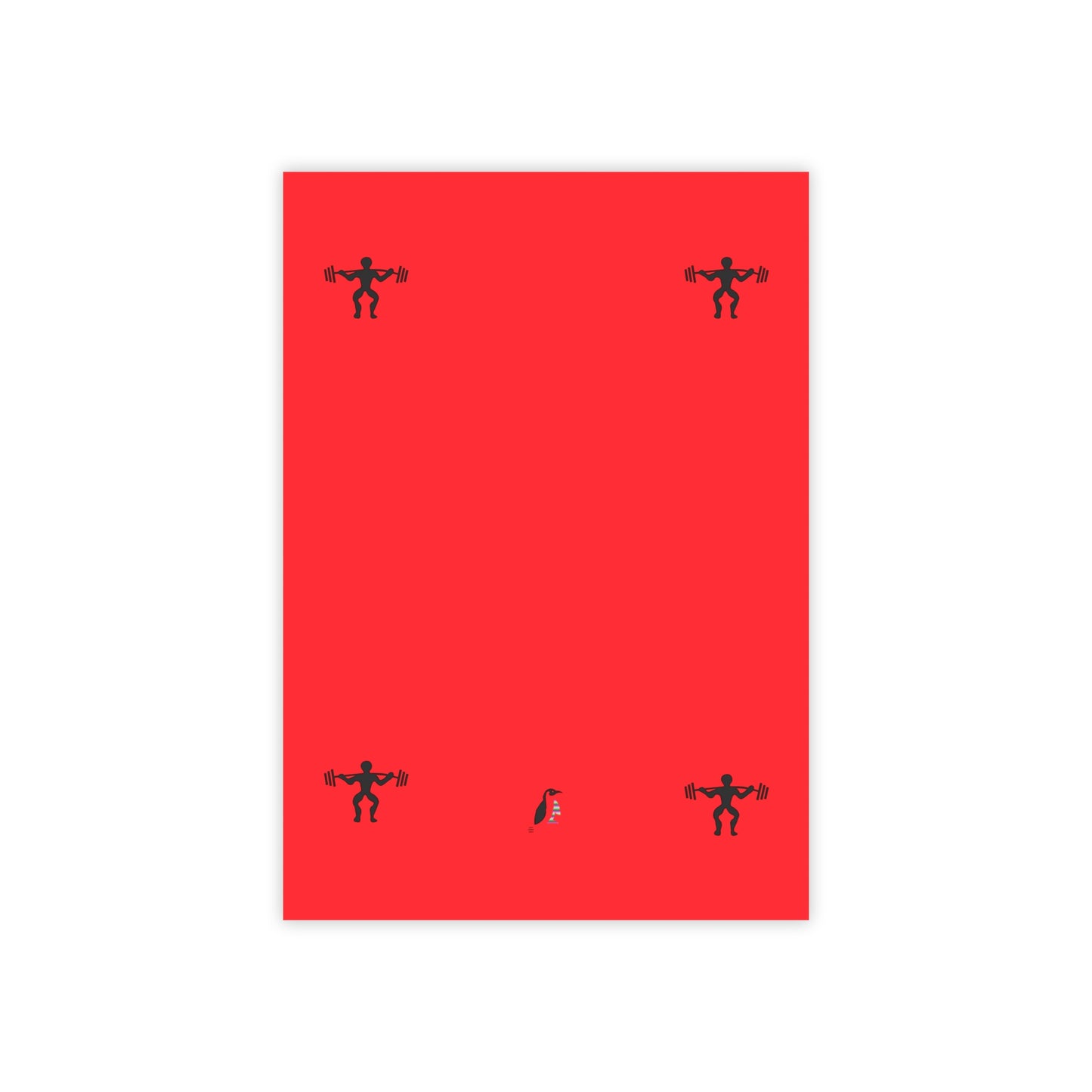 Post-it® Note Pads: Weightlifting Red