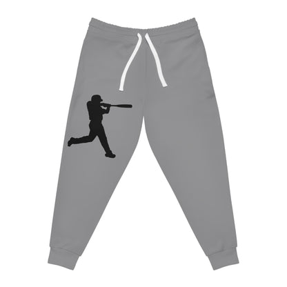 Athletic Joggers: Baseball Grey