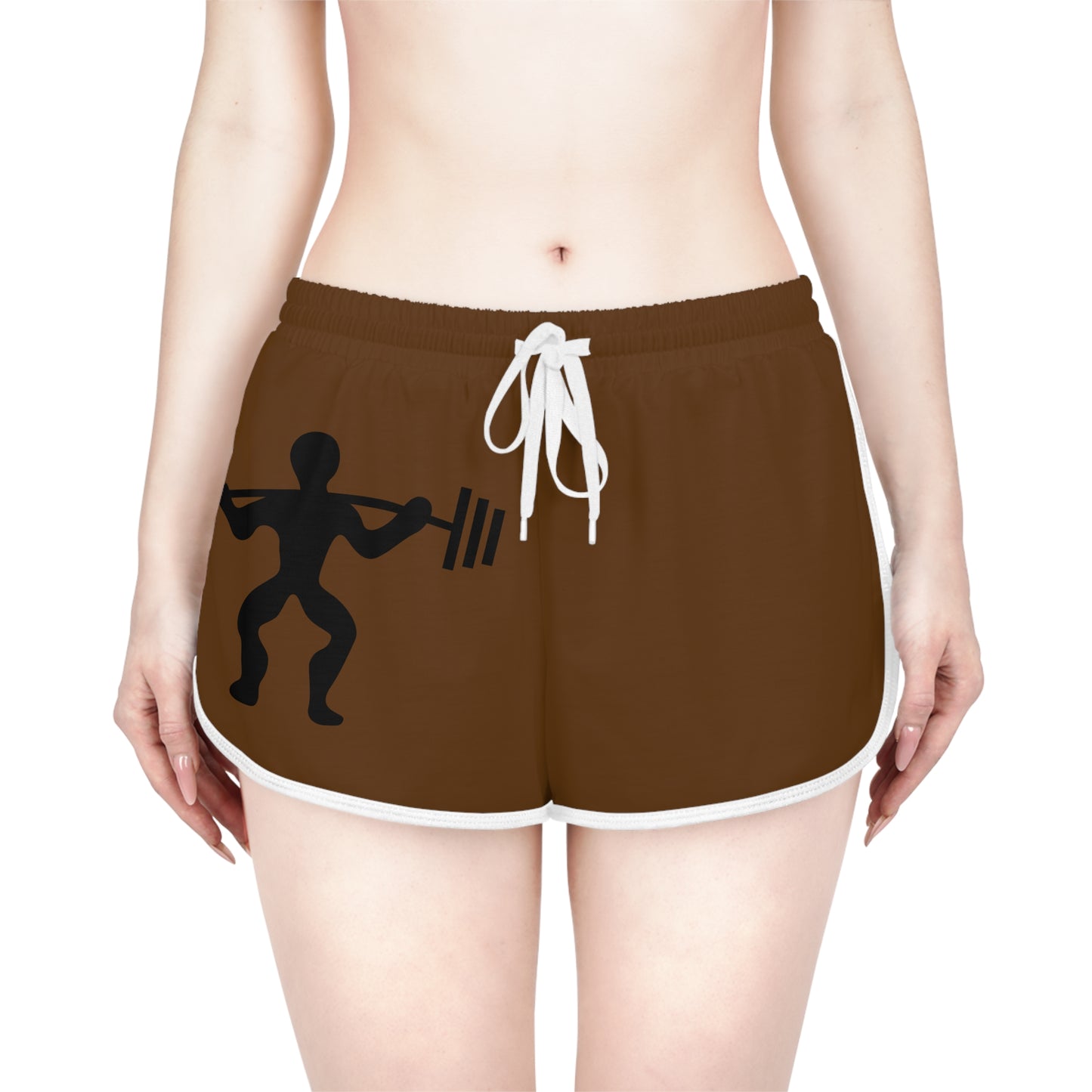 Women's Relaxed Shorts: Weightlifting Brown