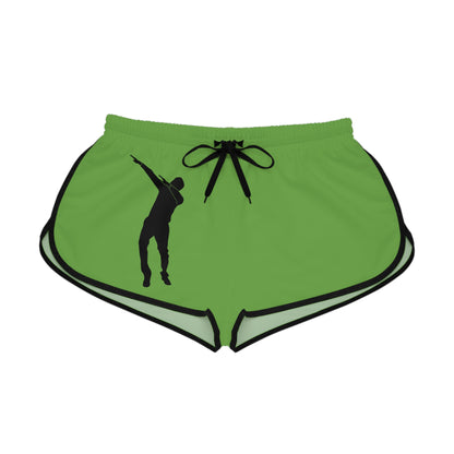 Women's Relaxed Shorts: Dance Green