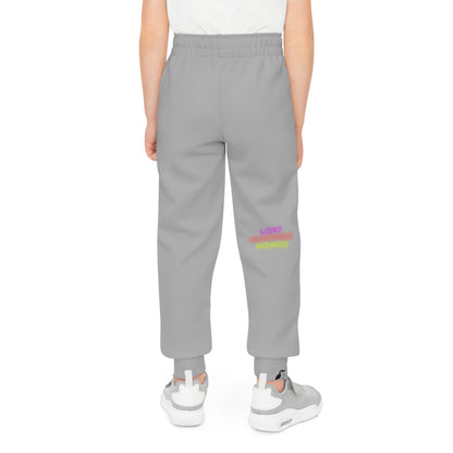 Youth Joggers: Baseball Lite Grey