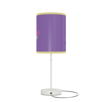 Lamp on a Stand, US|CA plug: Soccer Lite Purple