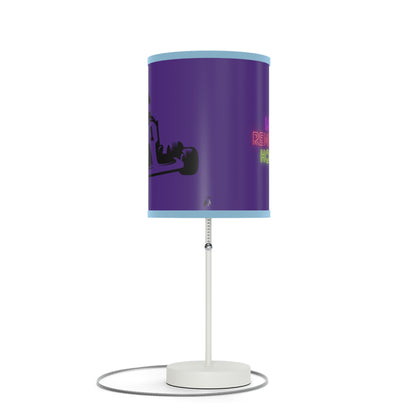 Lamp on a Stand, US|CA plug: Racing Purple