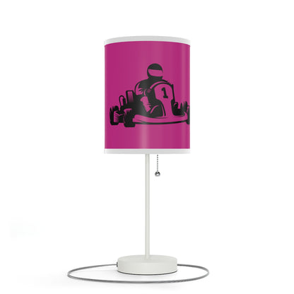 Lamp on a Stand, US|CA plug: Racing Pink