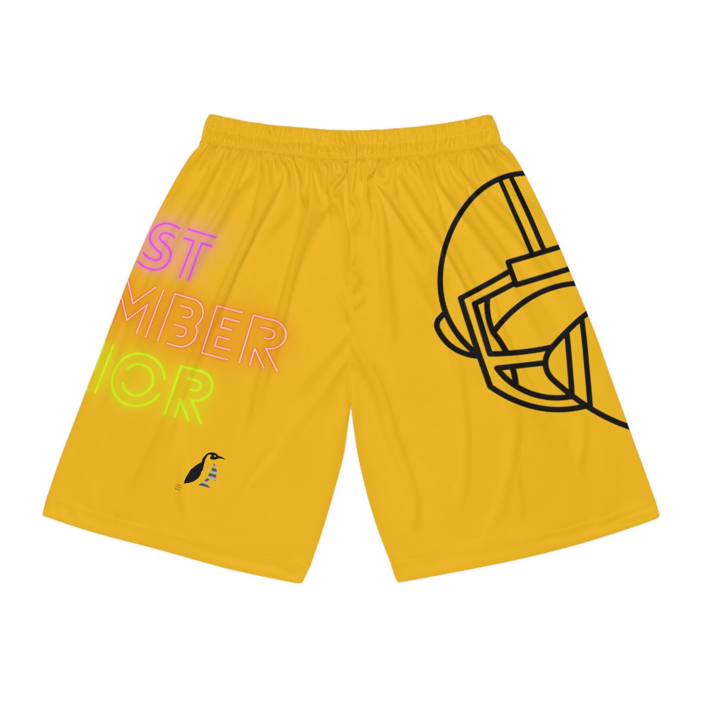 Basketball Shorts: Football Yellow