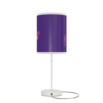 Lamp on a Stand, US|CA plug: Bowling Purple