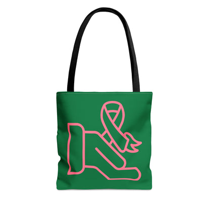 Tote Bag: Fight Cancer Dark Green