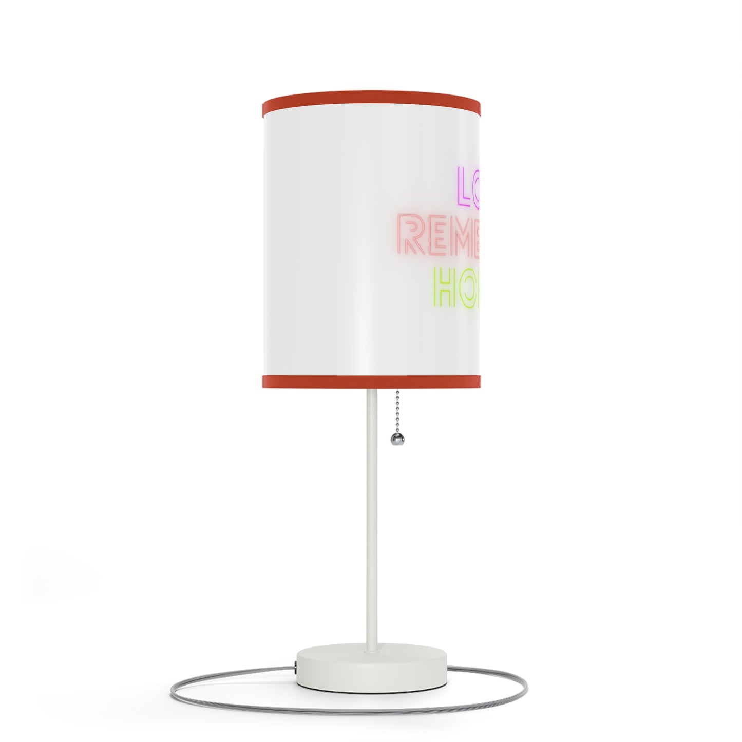 Lamp on a Stand, US|CA plug: Lost Remember Honor White 