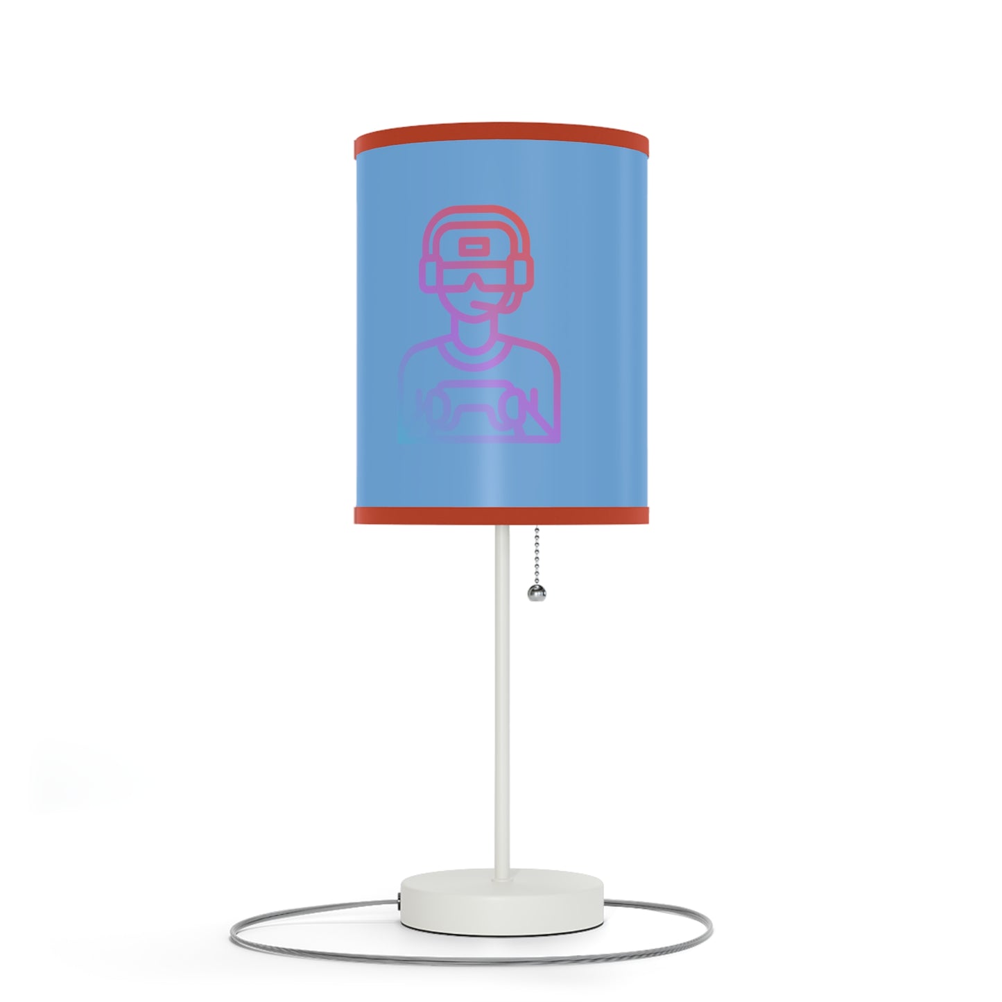 Lamp on a Stand, US|CA plug: Gaming Lite Blue 