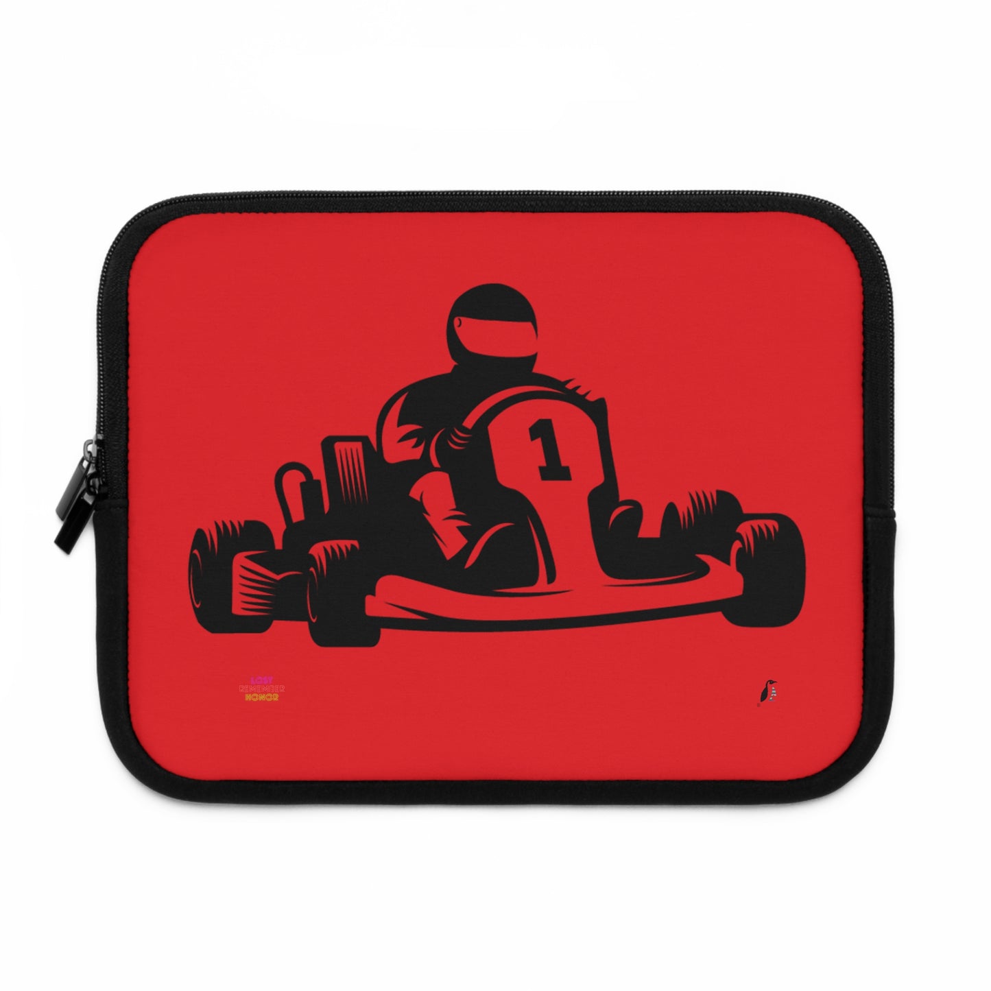 Laptop Sleeve: Racing Red