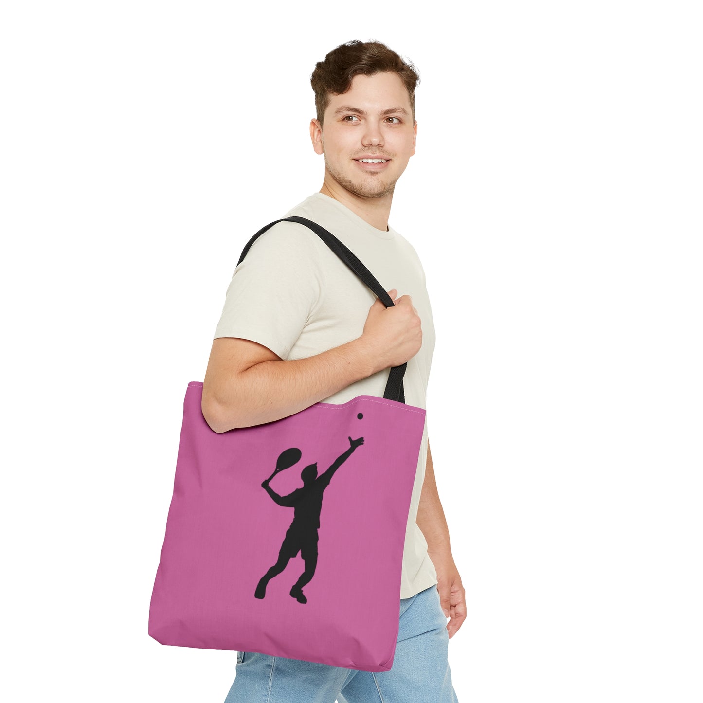 Tote Bag: Tennis Lite Pink