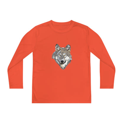 Youth Long Sleeve Competitor Tee: Mga Lobo 