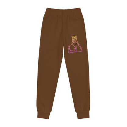 Youth Joggers: Bowling Brown