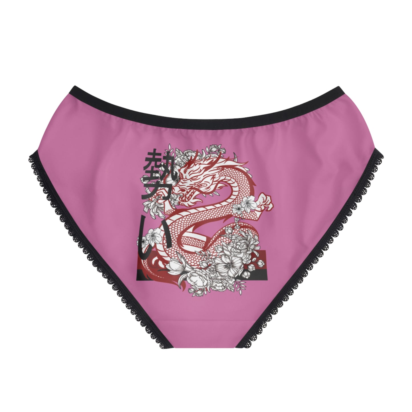 Women's Briefs: Dragons Lite Pink