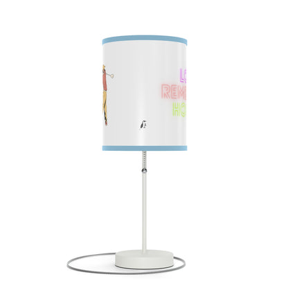 Lamp on a Stand, US|CA plug: Golf White 