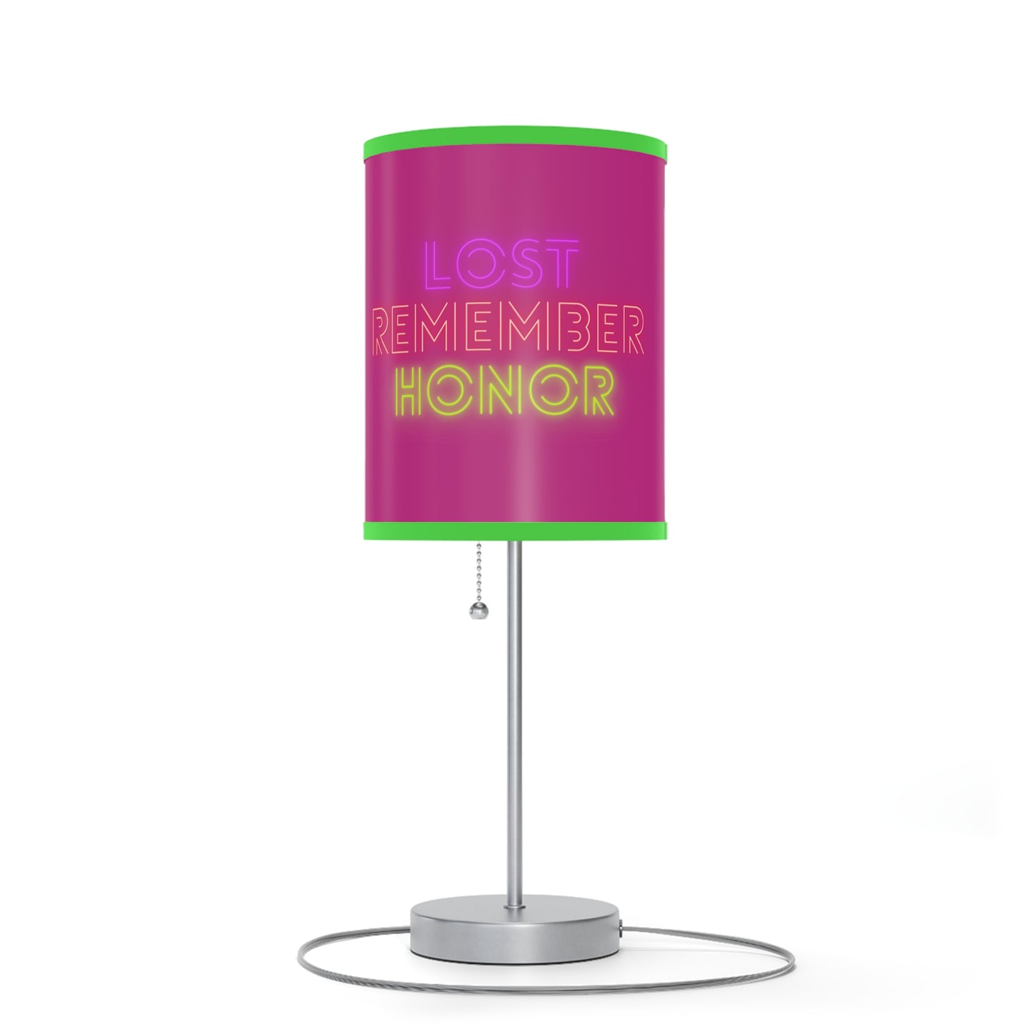 Lamp on a Stand, US|CA plug: Gaming Pink