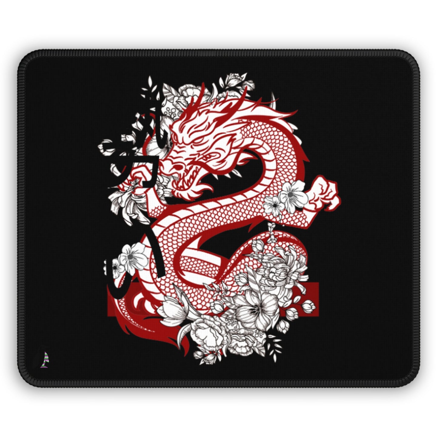 Gaming Mouse Pad: Dragons Black