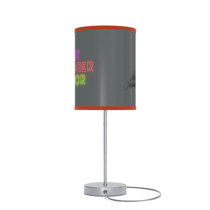 Lamp on a Stand, US|CA plug: Writing Dark Grey