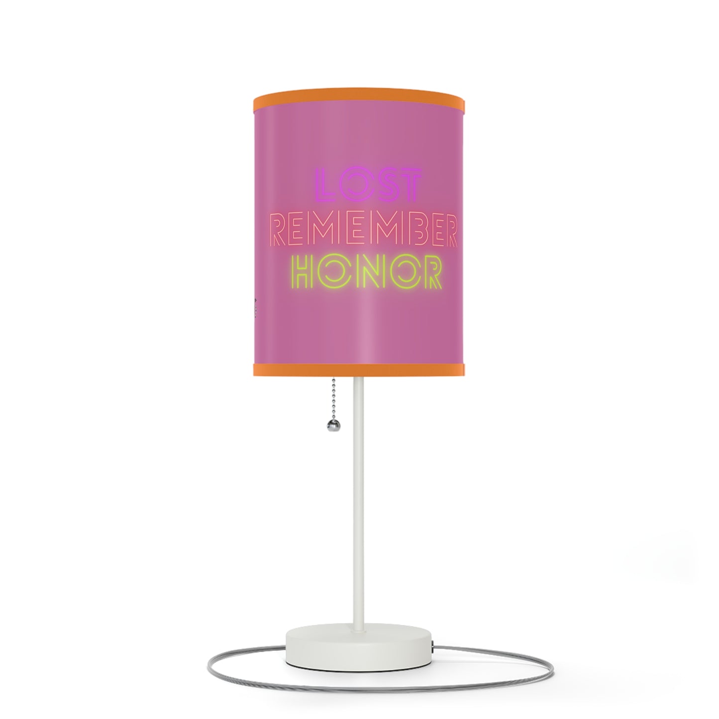 Lamp on a Stand, US|CA plug: Writing Lite Pink