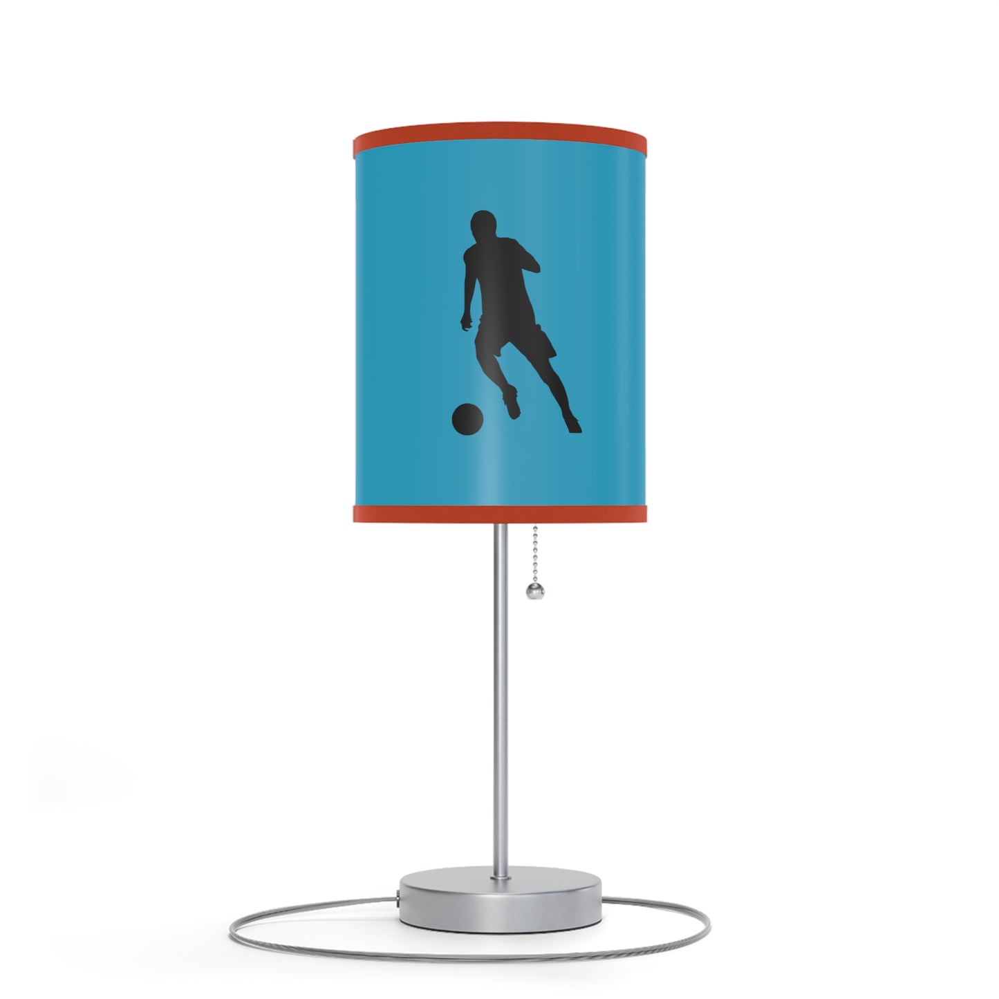 Lamp on a Stand, US|CA plug: Soccer Turquoise