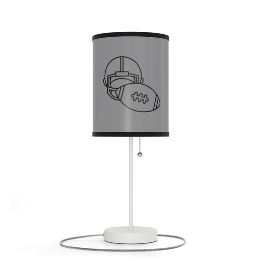 Lamp on a Stand, US|CA plug: Football Grey