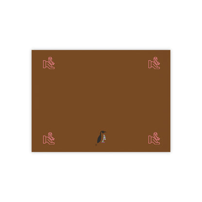 Post-it® Note Pads: Fight Cancer Brown