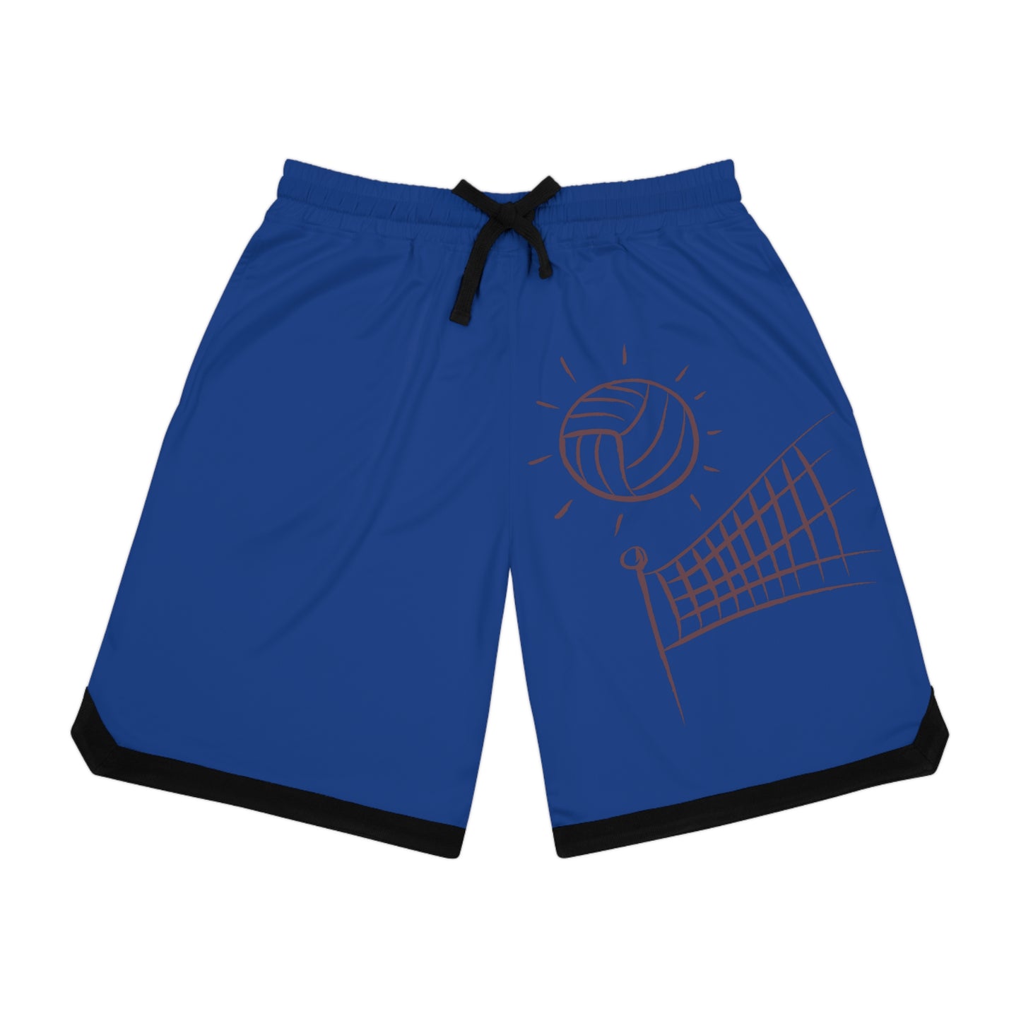 Basketball Rib Shorts: Volleyball Dark Blue