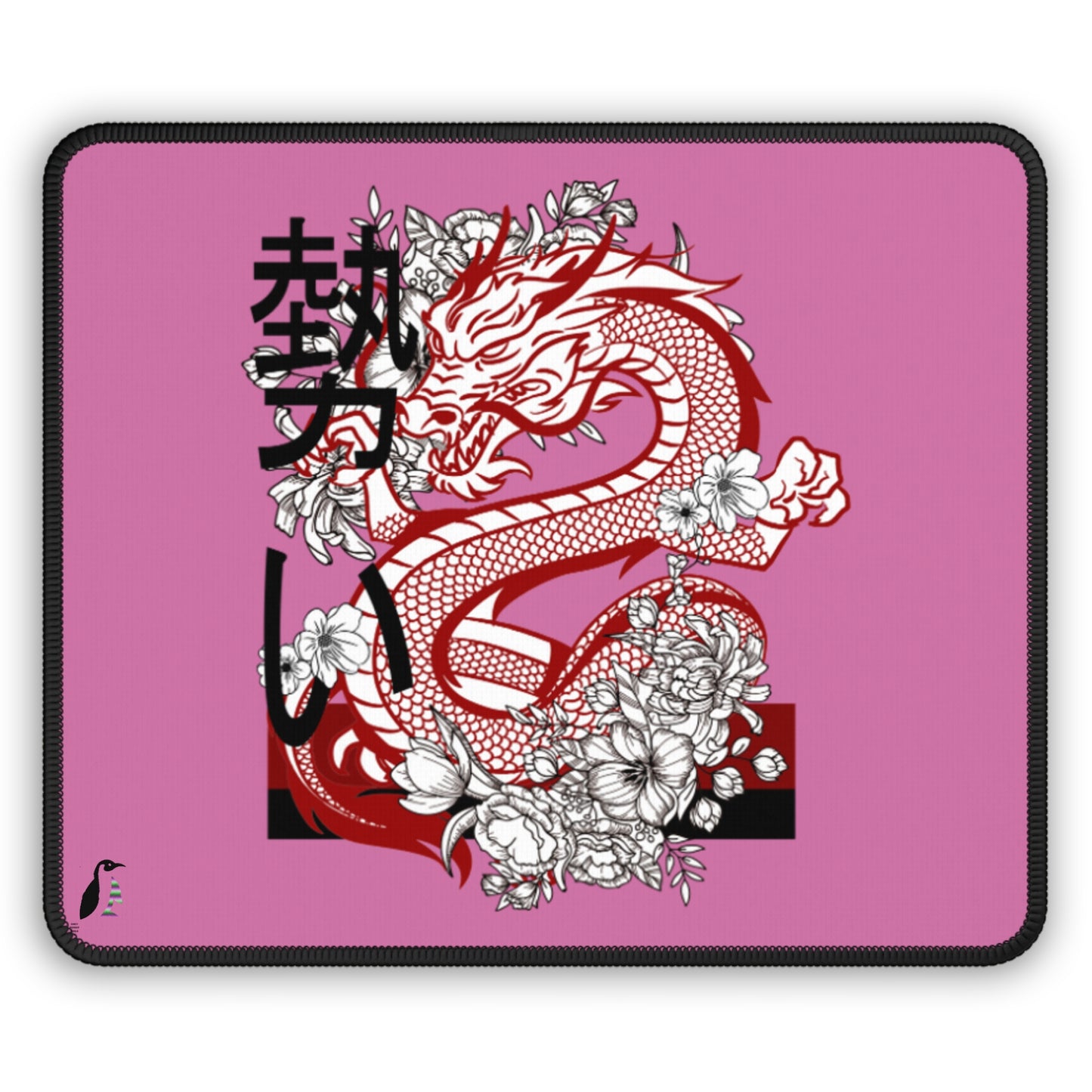 Gaming Mouse Pad: Dragons Lite Pink