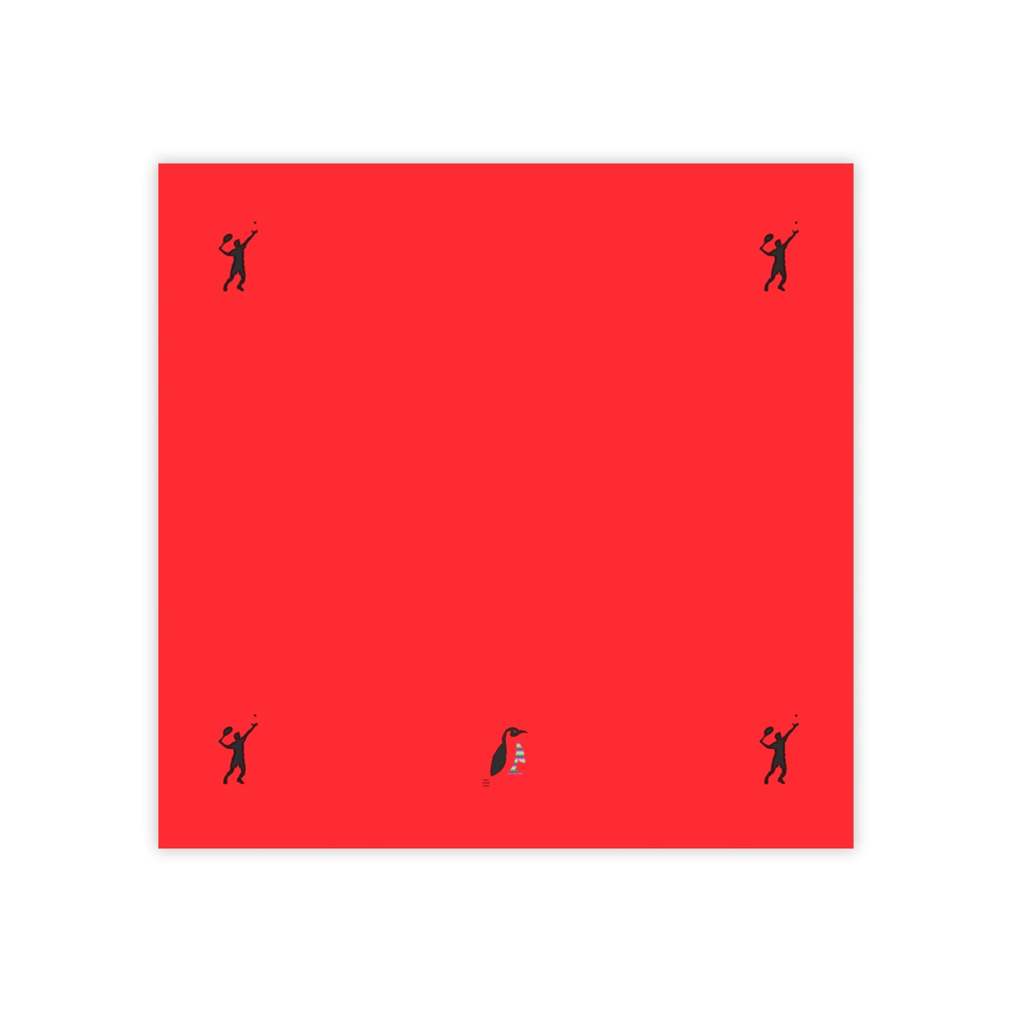 Post-it® Note Pads: Tennis Red