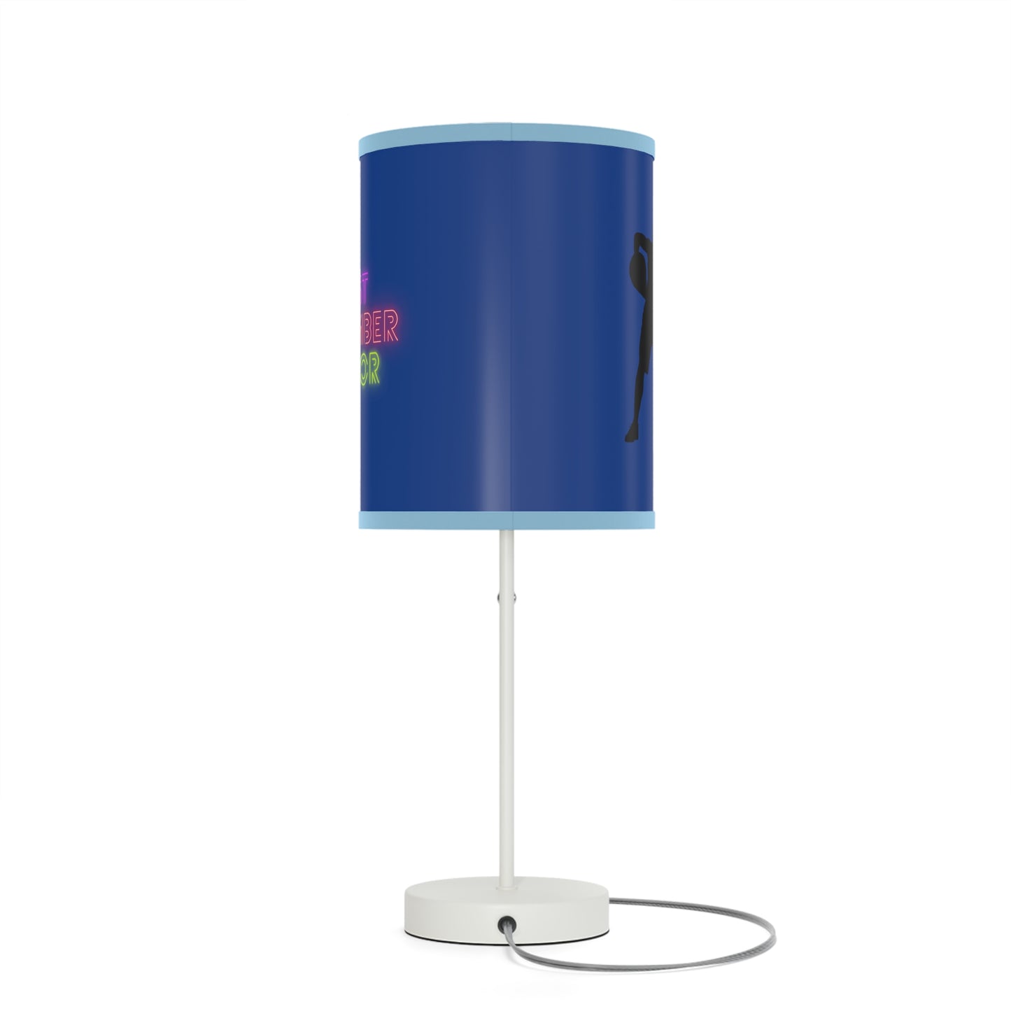 Lamp on a Stand, US|CA plug: Basketball Dark Blue