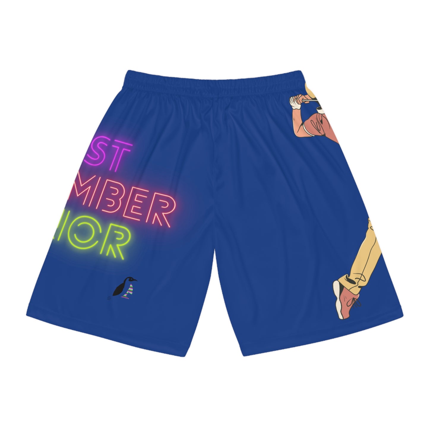 Basketball Shorts: Golf Dark Blue