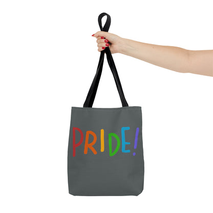 Tote Bag: LGBTQ Pride Dark Grey