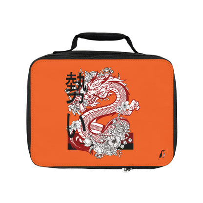 Lunch Bag: Dragons Orange