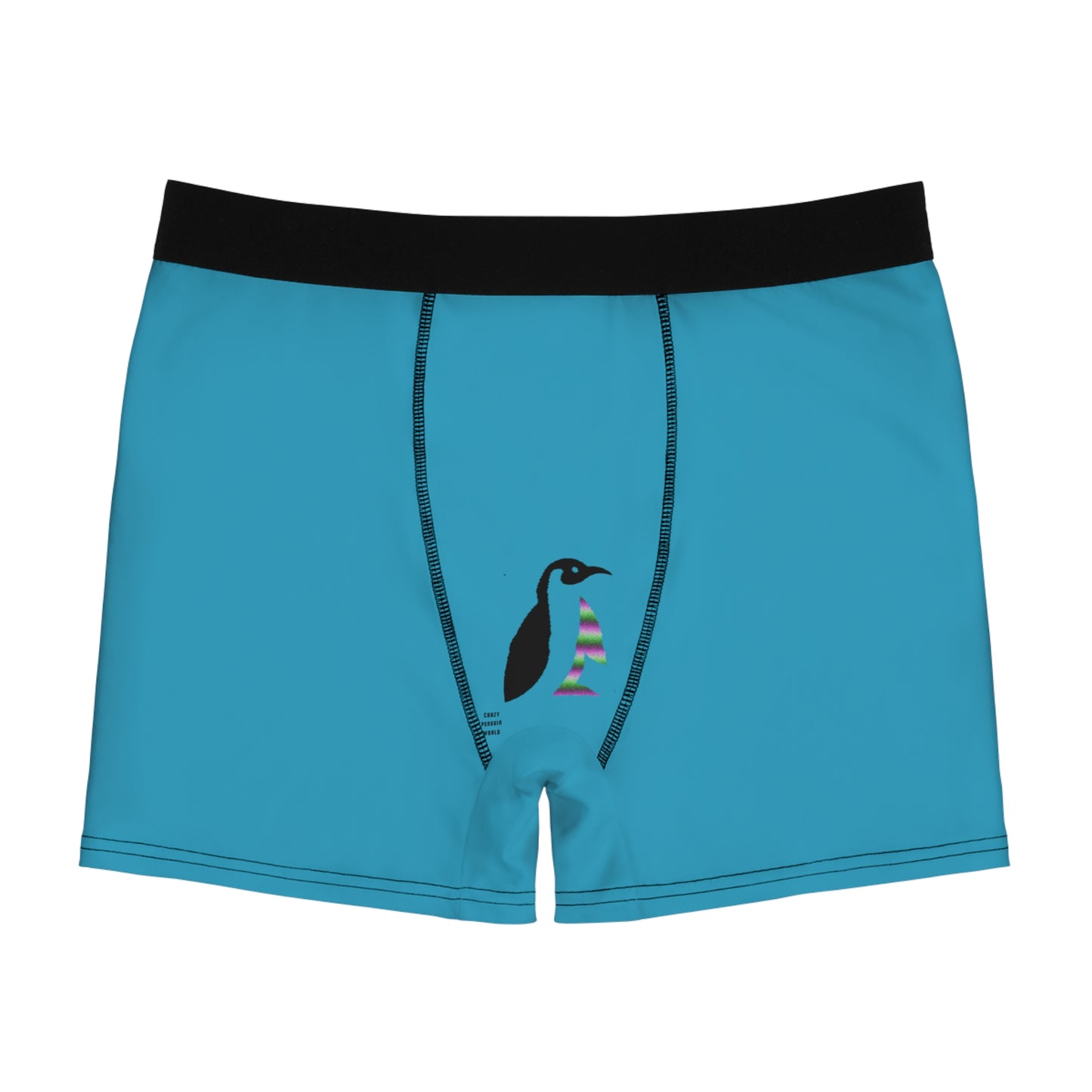 Men's Boxer Briefs: Racing Turquoise