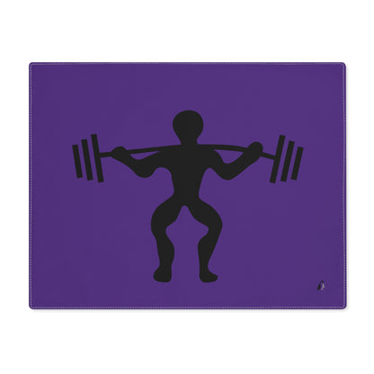 Placemat, 1pc: Weightlifting Purple