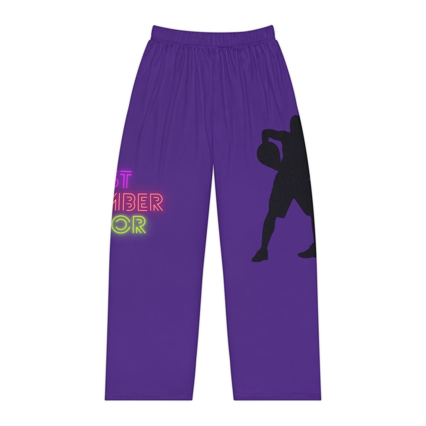 Women's Pajama Pants: Basketball Purple