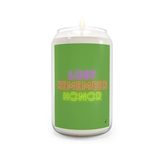 Scented Candle, 13.75oz: Lost Remember Honor Green
