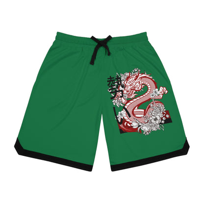 Basketball Rib Shorts: Dragons Dark Green