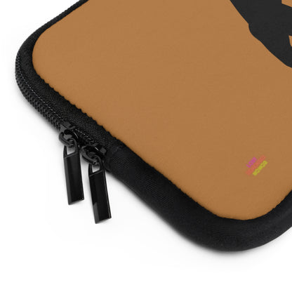 Laptop Sleeve: Dance Lite Brown