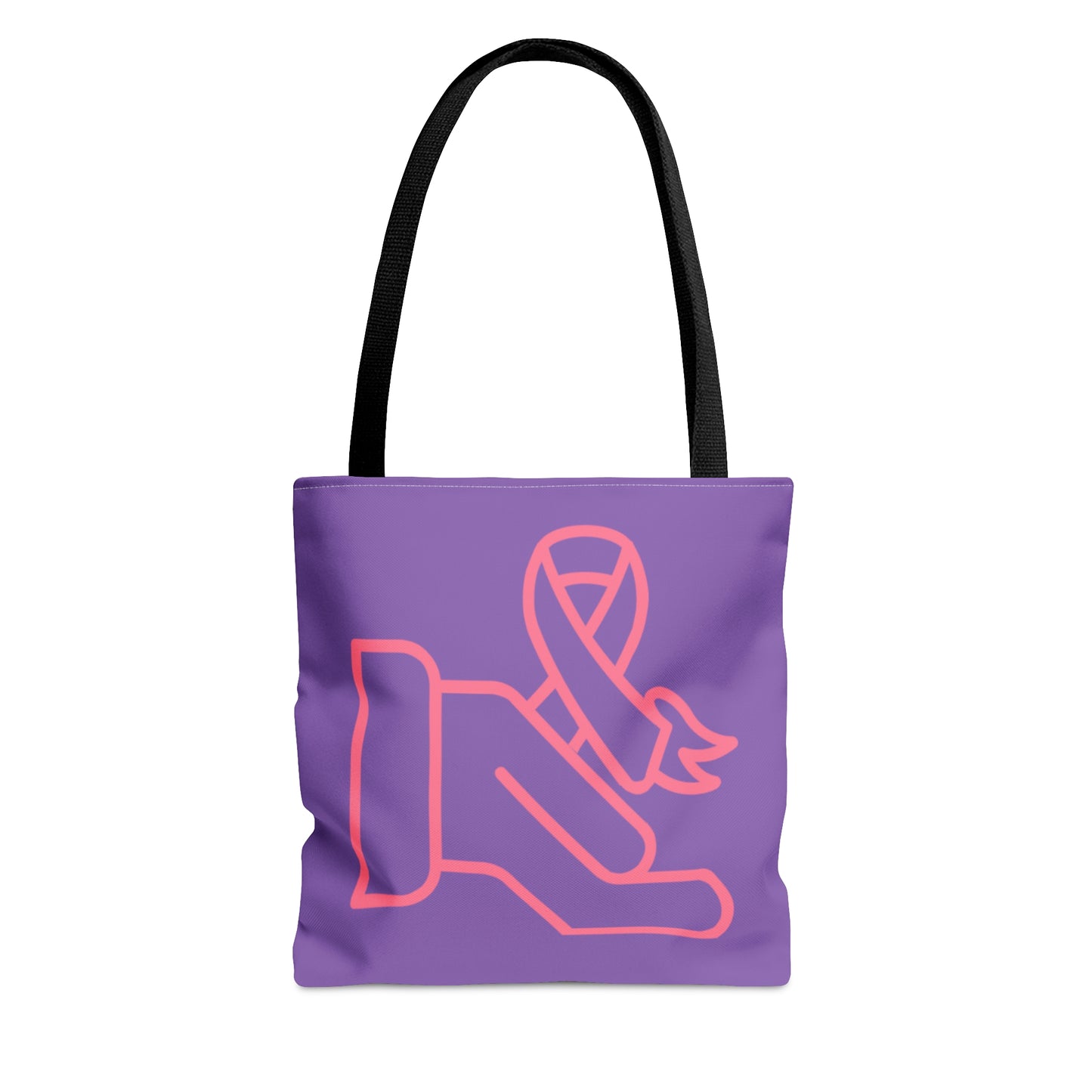 Tote Bag: Fight Cancer Lite Purple