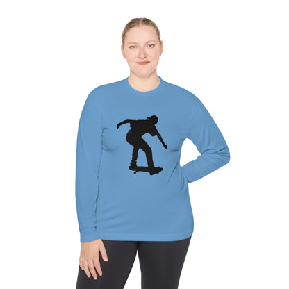 Lightweight Long Sleeve Tee: Skateboarding #2