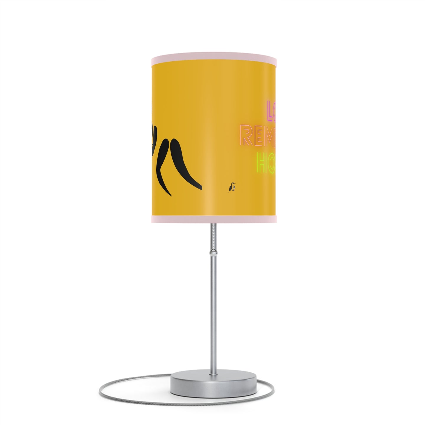 Lamp on a Stand, US|CA plug: Wrestling Yellow