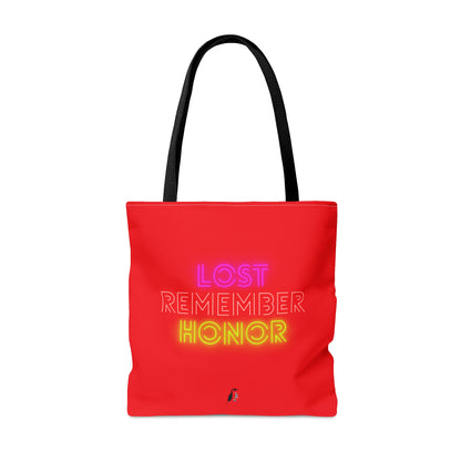 Tote Bag: Tennis Red