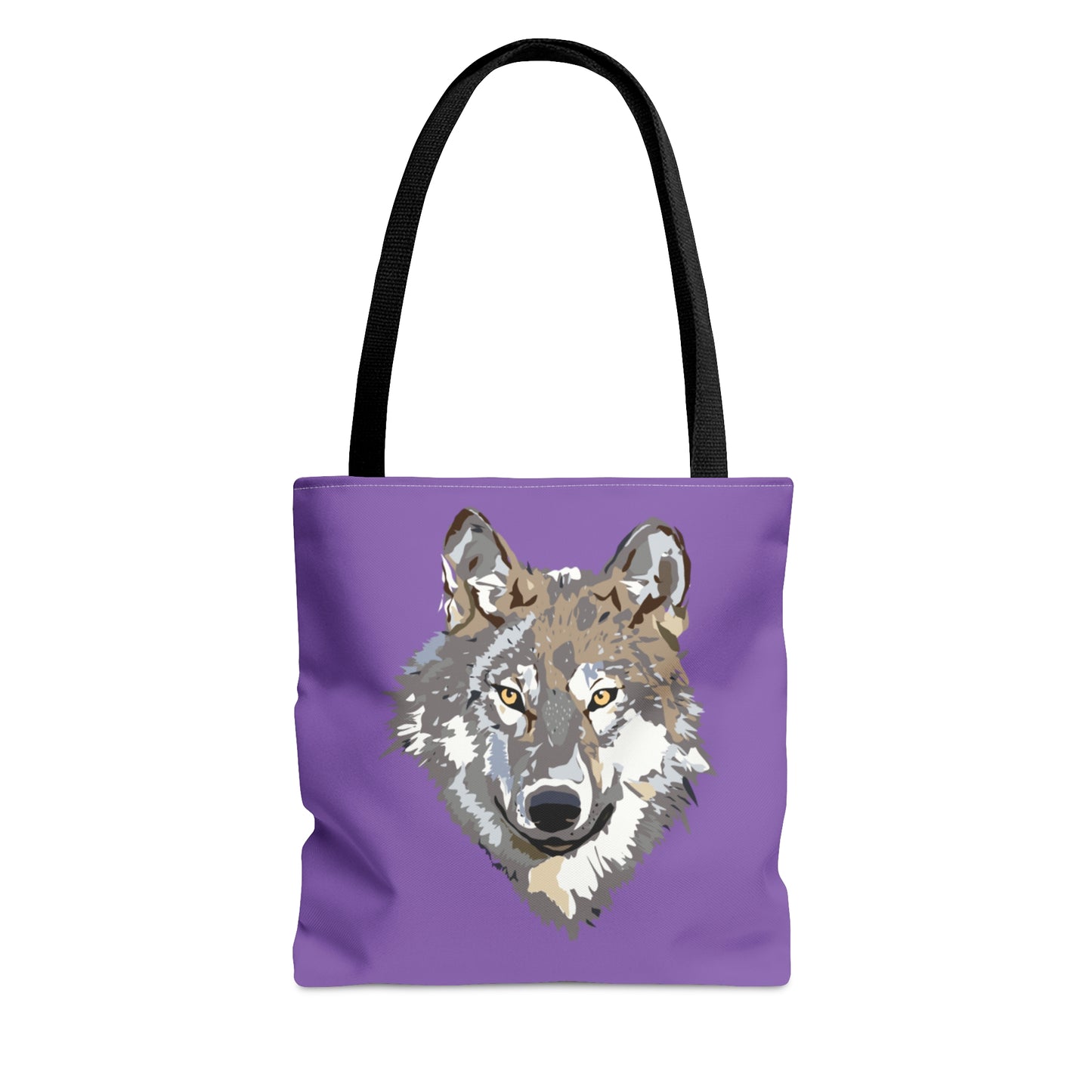 Tote Bag: Wolves Lite Purple