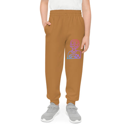 Youth Joggers: Gaming Lite Brown