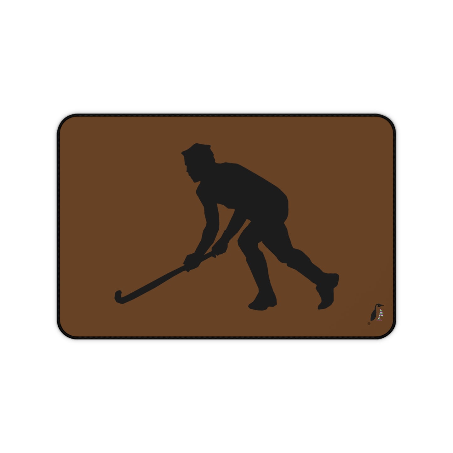 Desk Mat: Hockey Brown